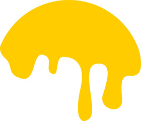 Paint Dripping Melted Vector