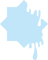 Melting Dripping Liquid Vector