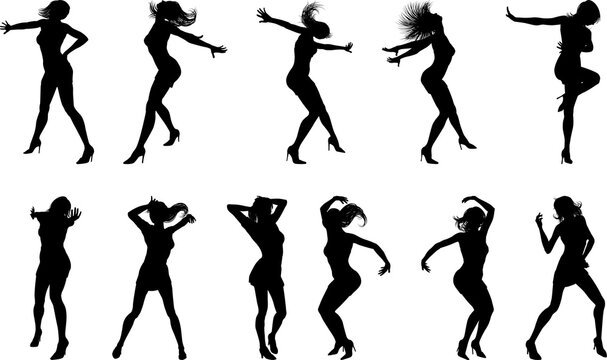 Dance Dancer Silhouettes