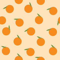 Orange pattern vector file with bright background. It can be used for wallpaper, home decoration,Art, print, packaging design, fashion, etc.