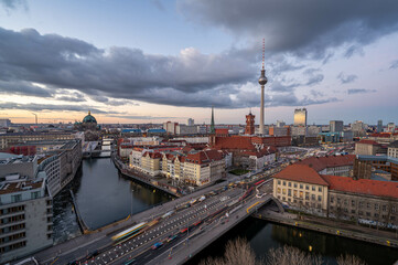Berlin Skyline City Panorama