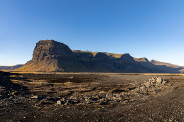 Scenic mountain in Iceland