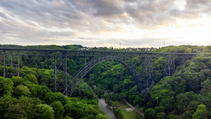 Drohnenaufnahme Bergisches Land
