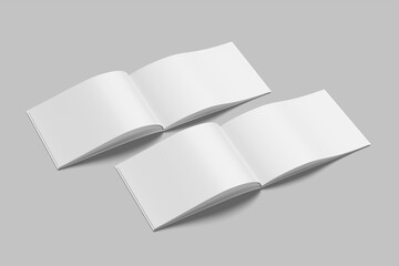 A4 Landscape Magazine Mockup