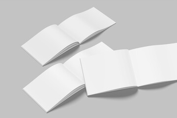 A4 Landscape Magazine Mockup