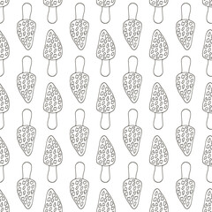 Autumn mood. Illustration in hand draw style. Seamless pattern