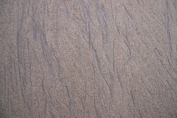 Fototapeta premium Nature Created Sand Pattern texture may be used as a background wallpaper