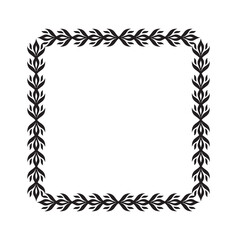 Frame, in the style of an ornament, Vector illustration eps 10, Art.	