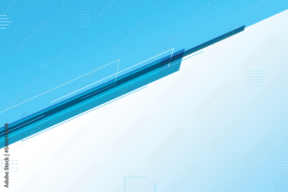 Canvas Prints blue abstract with diagonal strips background vector illustration