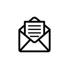 E mail icon envelope icon vector logo design template