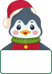 cute penguin