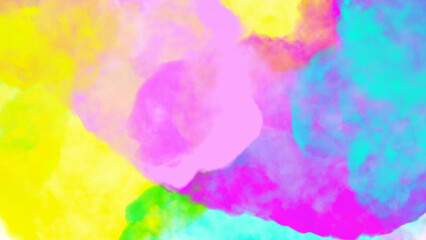 Abstract Watercolor Background - Color Texture - Colorful Painting Art