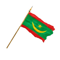 Background for designers. National Day. National flag  of Mauritania