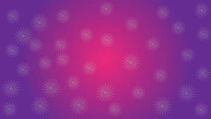 Background Happy Diwali. Light Pink and purple background with diwali elements and mandala vectors designed by vishal singh
