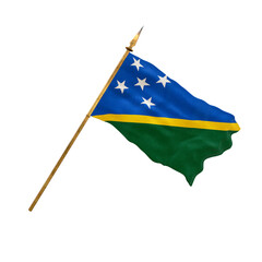 Background for designers. National Day. National flag  of Solomon islands