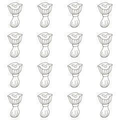 Autumn mood. Illustration in hand draw style. Seamless pattern