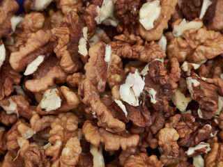 fresh tasty walnuts