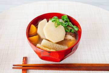 野菜の旨味たっぷりのけんちん汁