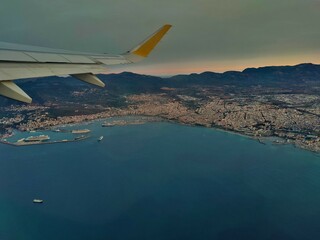Fototapeta premium Desde el avión