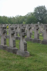 Fototapeta premium cemetery in region