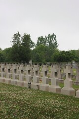 Fototapeta na wymiar cemetery in region