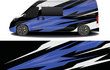 vector racing background for camper car wrap stickers and more