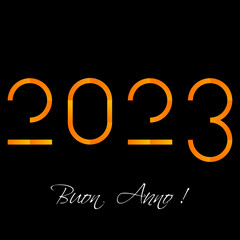 felice anno nuovo - buon anno 2023	
