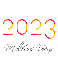 2023 - Meilleurs vœux - Bonne année