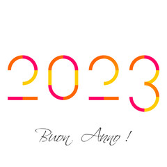 felice anno nuovo - buon anno 2023	