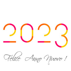 felice anno nuovo - buon anno 2023	