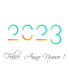 felice anno nuovo - buon anno 2023	
