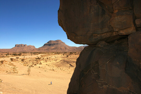 National park of the Hoggar - Sahara Desert
