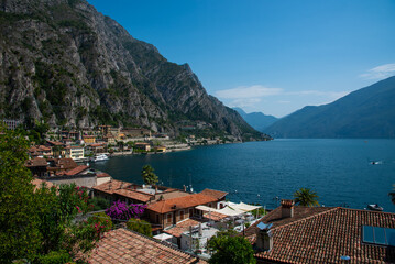 Fototapeta premium Limone Sul Garda