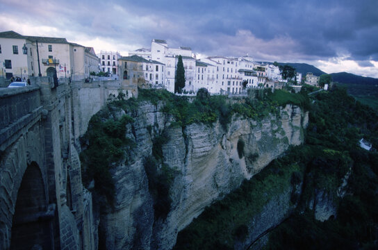 The village of Ronda, Spain.