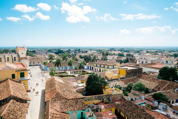 Aerial view of Trinidad, Cuba