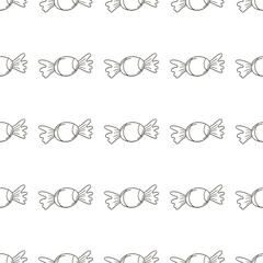 Coloring seamless pattern. Print for cloth design, textile, fabric, wallpaper