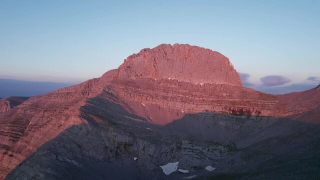 Olympus mountain high summits, Greece