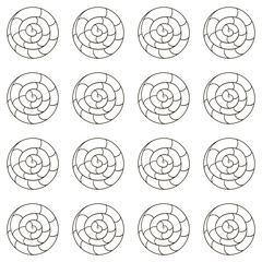 Coloring seamless pattern. Print for cloth design, textile, fabric, wallpaper