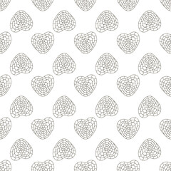 Coloring seamless pattern. Print for cloth design, textile, fabric, wallpaper