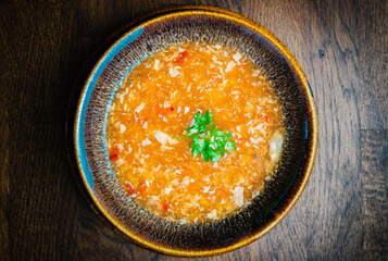 Asian Soup photo for Menu or Menu decoration