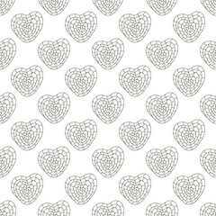 Coloring seamless pattern. Print for cloth design, textile, fabric, wallpaper