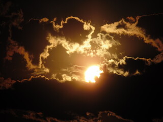 sun and clouds