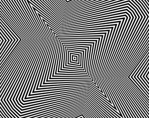  Line art optical .Wave design black and white. Pattern Digital image with a psychedelic stripes. Argent base for website, print, basis for banners, wallpapers, business cards, brochure