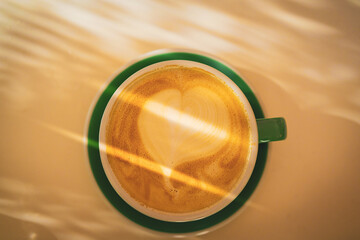 Cafe bonito corazón 