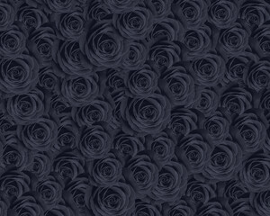 Screen filled with black roses or rosebuds perfect for valentine or other romance related designs for gothic or emo