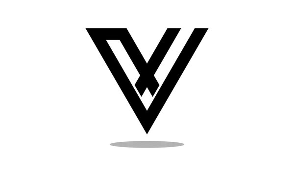icon V&X logo alphabet
