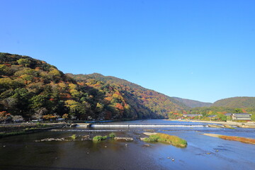 錦秋の嵐山