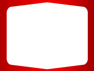 red frame background