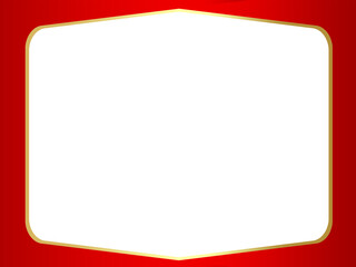 red frame background