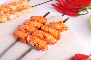 grilled chicken wings